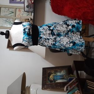 Womens Halter Dress Flower design BE SMART 6